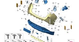 Zeekr. Оригинальный задний бампер верхняя часть для Зикр Х за 1 300 тг. в Алматы – фото 4