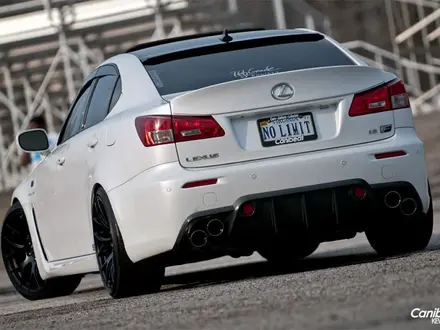 Спойлер на багажник Lexus IS 2006-12 дизайн WALD (Белый цвет) за 45 000 тг. в Астана – фото 4