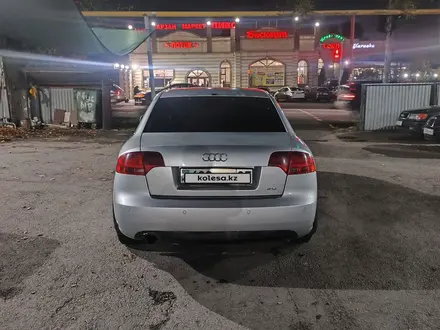 Audi A4 2007 года за 3 500 000 тг. в Алматы – фото 4