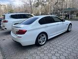 BMW 535 2014 года за 9 650 000 тг. в Алматы – фото 5