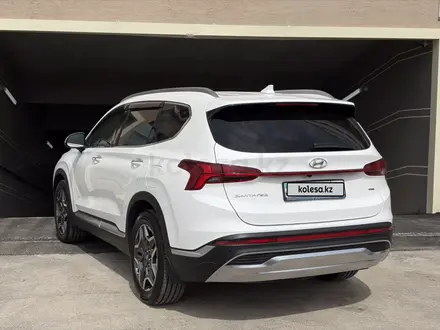 Hyundai Santa Fe 2021 года за 15 200 000 тг. в Шымкент – фото 4
