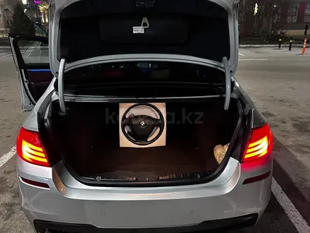 BMW 528 2013 года за 11 000 000 тг. в Алматы – фото 16