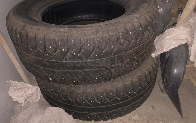 Шины Bridgestone зимние, шипованные. за 50 000 тг. в Павлодар