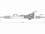 Рейка рулевая LHD за 85 450 тг. в Караганда