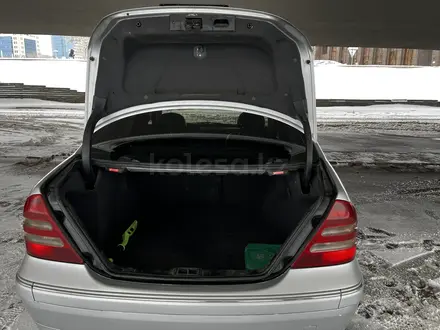 Mercedes-Benz C 200 2000 года за 2 500 000 тг. в Астана – фото 8