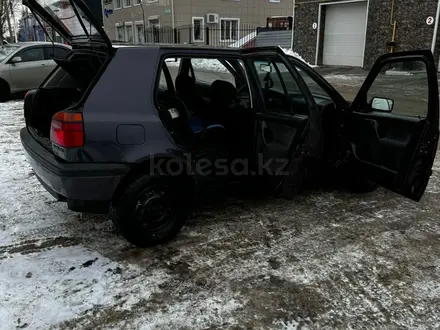 Volkswagen Golf 1991 года за 1 550 000 тг. в Костанай – фото 4