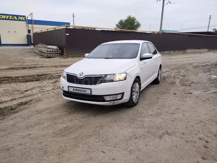 Skoda Rapid 2013 года за 4 300 000 тг. в Актобе – фото 4