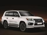 Аэродинамический обвес на Lexus LX570 2012-15 F-sport Белый жемчуг (070)for85 000 тг. в Астана – фото 2