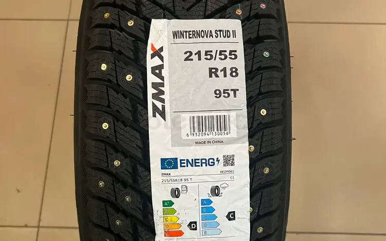 215/55 R18 ZMAX winternova stud II ШИПОВАННЫЕ за 40 000 тг. в Астана