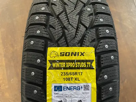 235/65r17 Sonix Winter Xpro Studs 77 за 51 000 тг. в Астана – фото 4