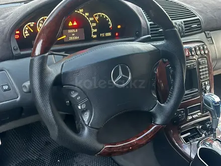 Mercedes-Benz CL 500 2001 года за 6 800 000 тг. в Алматы – фото 16