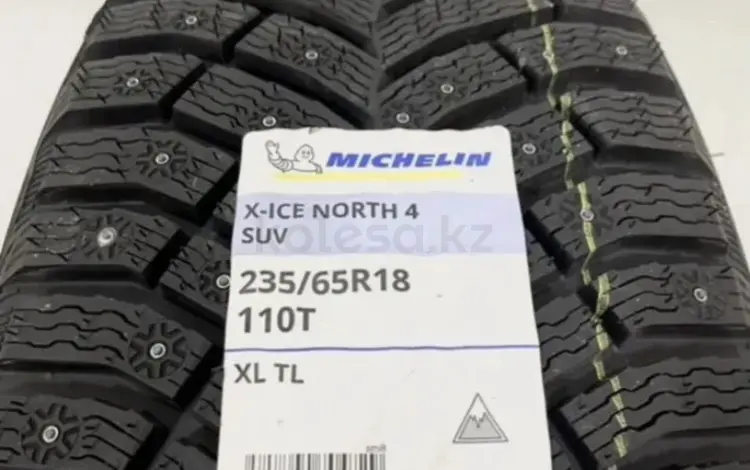 Michelin X-Ice North 4 SUV 235/65 R18 110T за 145 000 тг. в Алматы