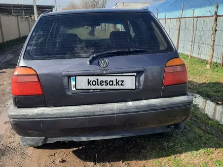 Volkswagen Golf 1993 года за 700 000 тг. в Абай (Келесский р-н) – фото 5