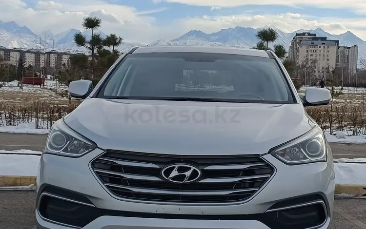 Hyundai Santa Fe 2018 года за 9 000 000 тг. в Алматы