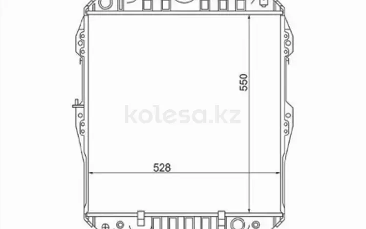 Радиатор охлаждения двигателя за 57 050 тг. в Караганда