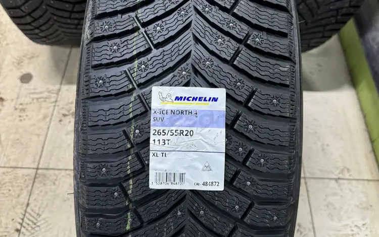 Новые зимние шины 265 55 20 Michelin X-Ice North 4 SUVүшін1 300 000 тг. в Костанай