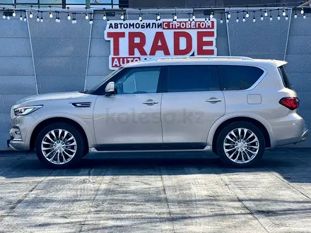 Infiniti QX80 2018 года за 22 000 000 тг. в Алматы – фото 3