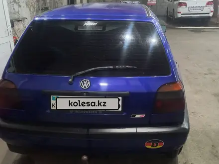 Volkswagen Golf 1993 года за 1 500 000 тг. в Шымкент – фото 2