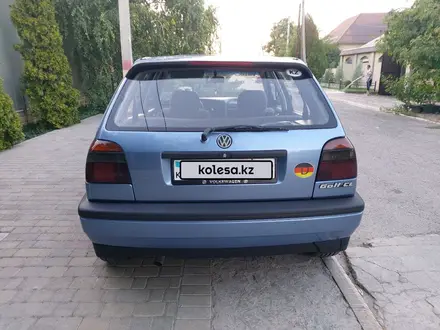 Volkswagen Golf 1993 года за 2 200 000 тг. в Тараз – фото 10