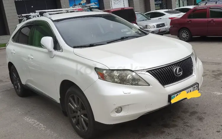 Lexus RX 270 2010 года за 10 500 000 тг. в Алматы