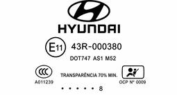 Лобовое стекло на Hyundai за 22 000 тг. в Алматы – фото 3