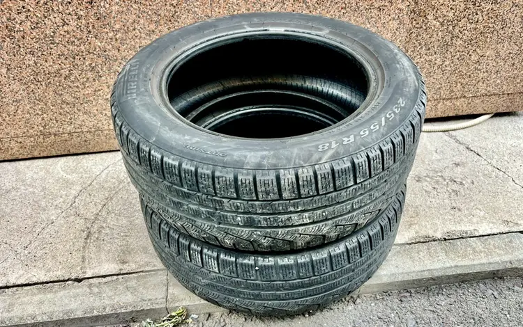 2 шины Pirelli 235/55/18 каждая за 9 990 тг. в Астана