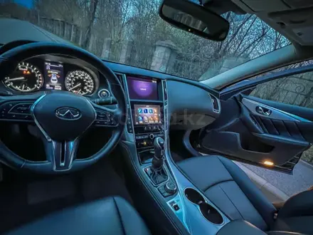 Infiniti Q50 2021 года за 22 000 000 тг. в Алматы – фото 9