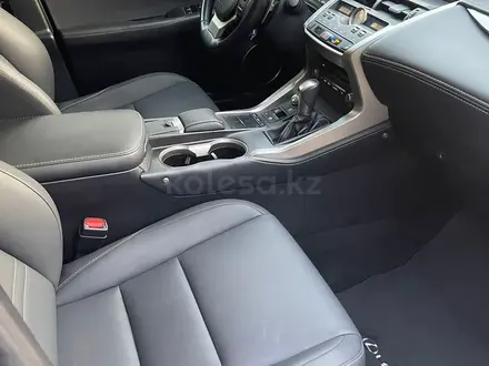 Lexus NX 300 2019 года за 16 600 000 тг. в Алматы – фото 16