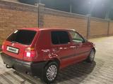 Volkswagen Golf 1992 года за 1 350 000 тг. в Алматы – фото 4