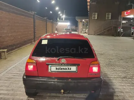 Volkswagen Golf 1992 года за 1 350 000 тг. в Алматы – фото 5