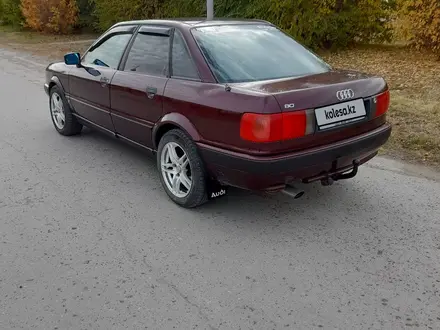 Audi 80 1993 года за 2 200 000 тг. в Сарыколь – фото 13