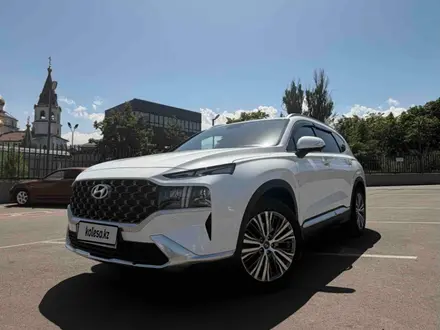 Hyundai Santa Fe 2021 года за 15 300 000 тг. в Алматы – фото 4