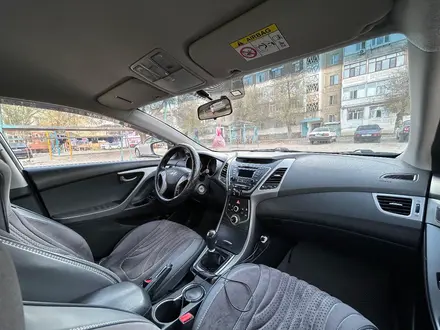 Hyundai Elantra 2014 года за 4 800 000 тг. в Тараз – фото 12
