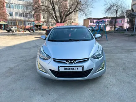 Hyundai Elantra 2014 года за 4 800 000 тг. в Тараз – фото 3