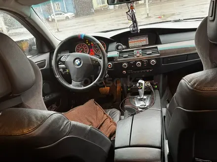 BMW 528 2008 года за 6 850 000 тг. в Алматы – фото 10