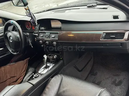 BMW 528 2008 года за 6 850 000 тг. в Алматы – фото 13