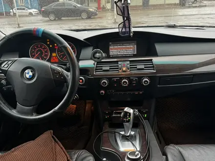 BMW 528 2008 года за 6 850 000 тг. в Алматы – фото 9