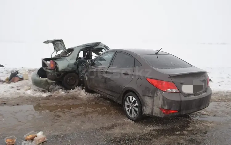 Дверь передняя Hyundai Accent за 180 000 тг. в Костанай