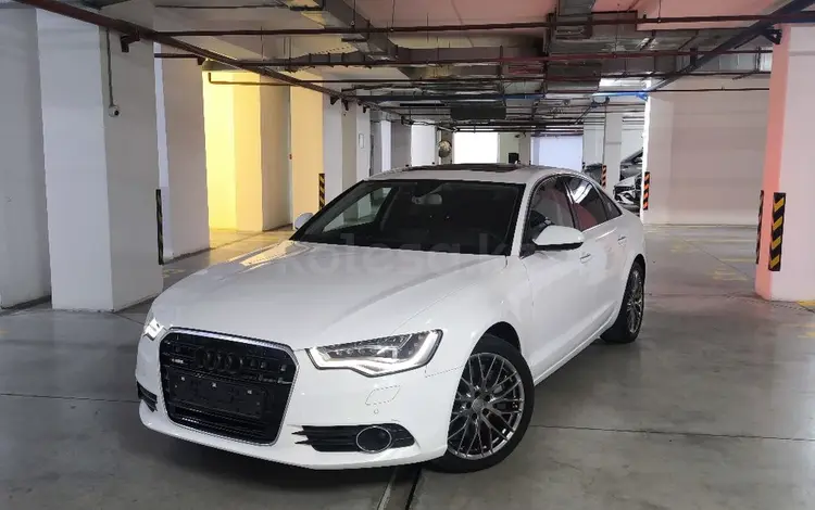 Audi A6 2013 года за 10 500 000 тг. в Алматы