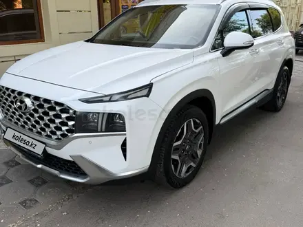 Hyundai Santa Fe 2021 года за 14 200 000 тг. в Алматы – фото 4