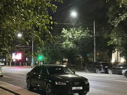 Audi A8 2014 года за 16 000 000 тг. в Алматы – фото 4