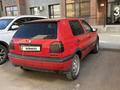 Volkswagen Golf 1992 годаүшін1 000 000 тг. в Астана – фото 5