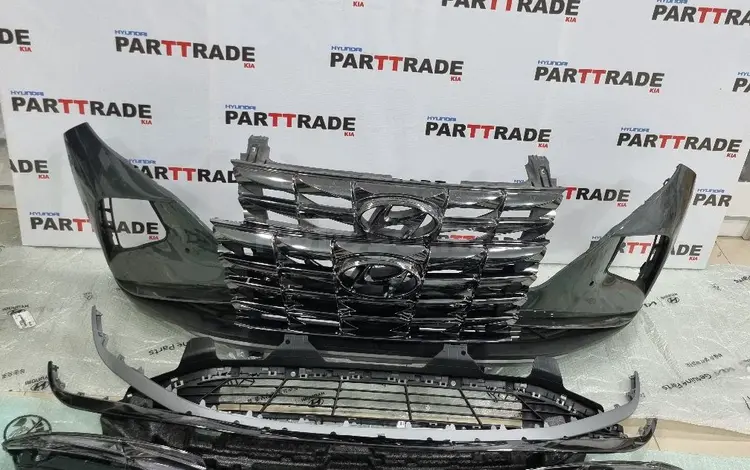 Бампер капот молдинг накладки губа решетка Hyundai tucson nx4 за 16 800 тг. в Актобе