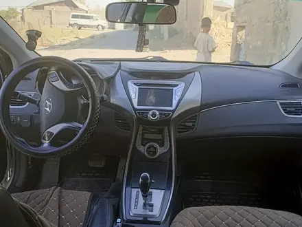 Hyundai Elantra 2013 года за 6 000 000 тг. в Шымкент – фото 9