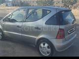 Mercedes-Benz A 190 2000 года за 1 200 000 тг. в Тараз – фото 2
