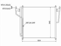 Радиатор кондиционера за 34 100 тг. в Астана