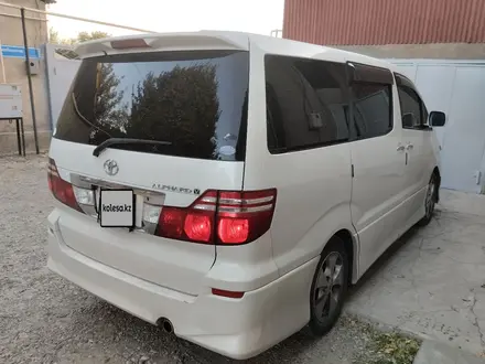 Toyota Alphard 2006 года за 8 000 000 тг. в Шымкент – фото 6