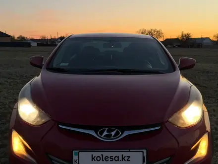 Hyundai Elantra 2014 года за 5 500 000 тг. в Актобе – фото 10