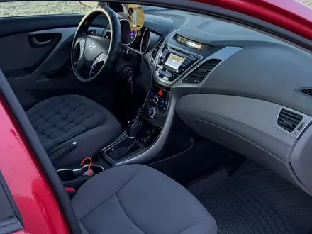 Hyundai Elantra 2014 года за 5 500 000 тг. в Актобе – фото 18