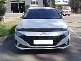 Дефлектор капота Hyundai Elantra с 2021 + за 18 000 тг. в Астана – фото 3